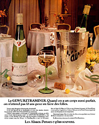 Marque Vins Alsace 1981